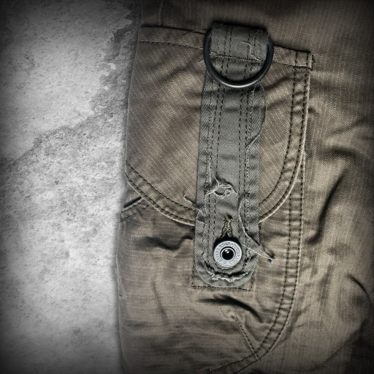 Other Difference GOA Style Cargo Flared Pants Made in Japan Size US 33 - 4 Thumbnail