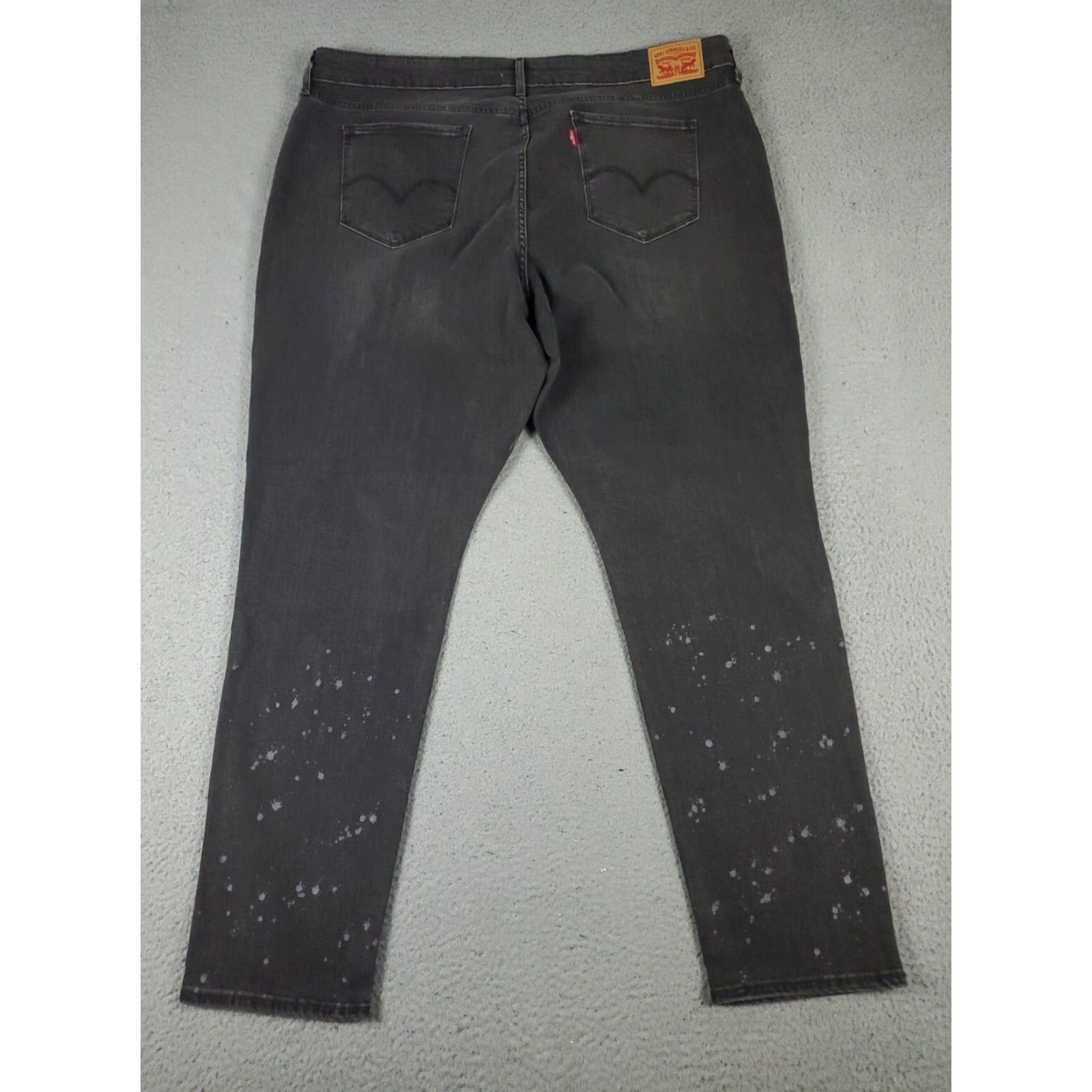 Levi's Levi's 711 Jeans Womens Size 24 Gray Skinny Denim Pants 5-Pocket Classic Modern Size 42" / US 20 - 6 Thumbnail