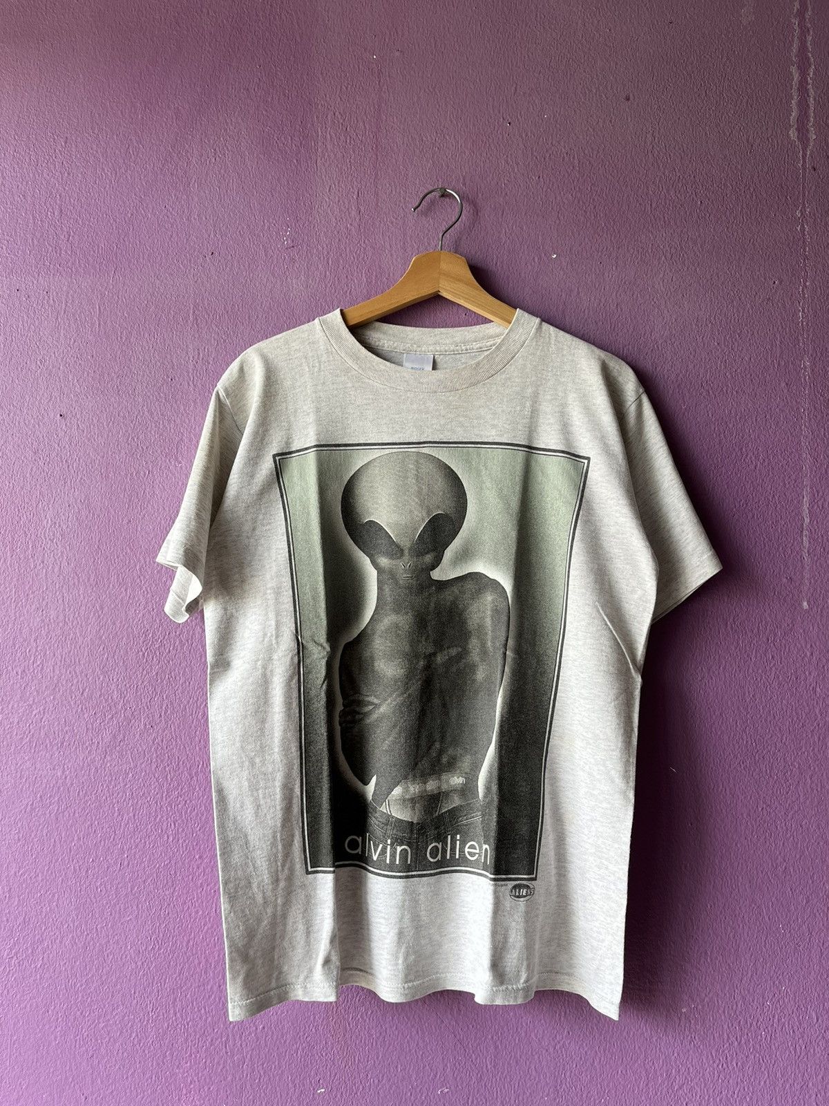 Vintage Vintage 1996 Alvin Alien Calvin Klein Size US M / EU 48-50 / 2 - 2 Thumbnail