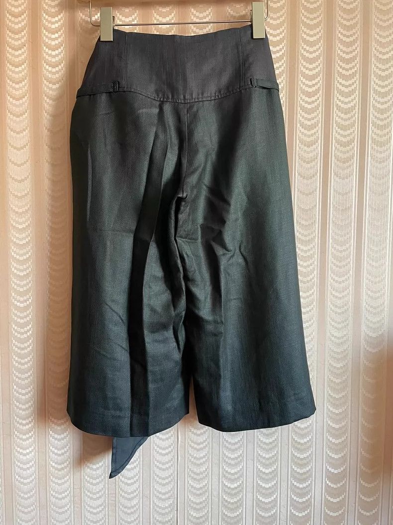 Issey Miyake issey miyake size:3 Dark grey wide-leg pants 2505-Nextarro Size 42" / US 20 - 3 Thumbnail