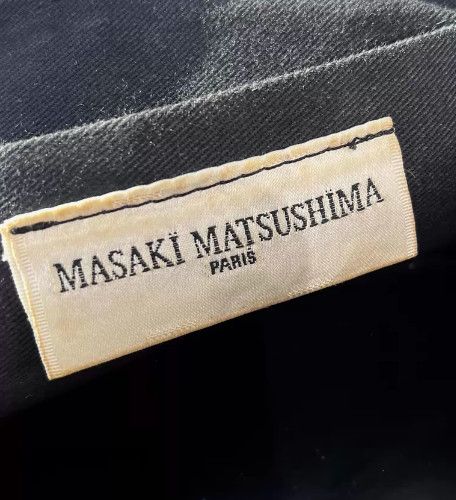 Masaki Matsushima Masaki Matsushima Shoe-Style Wooden Base Tote Bag Size ONE SIZE - 9 Thumbnail