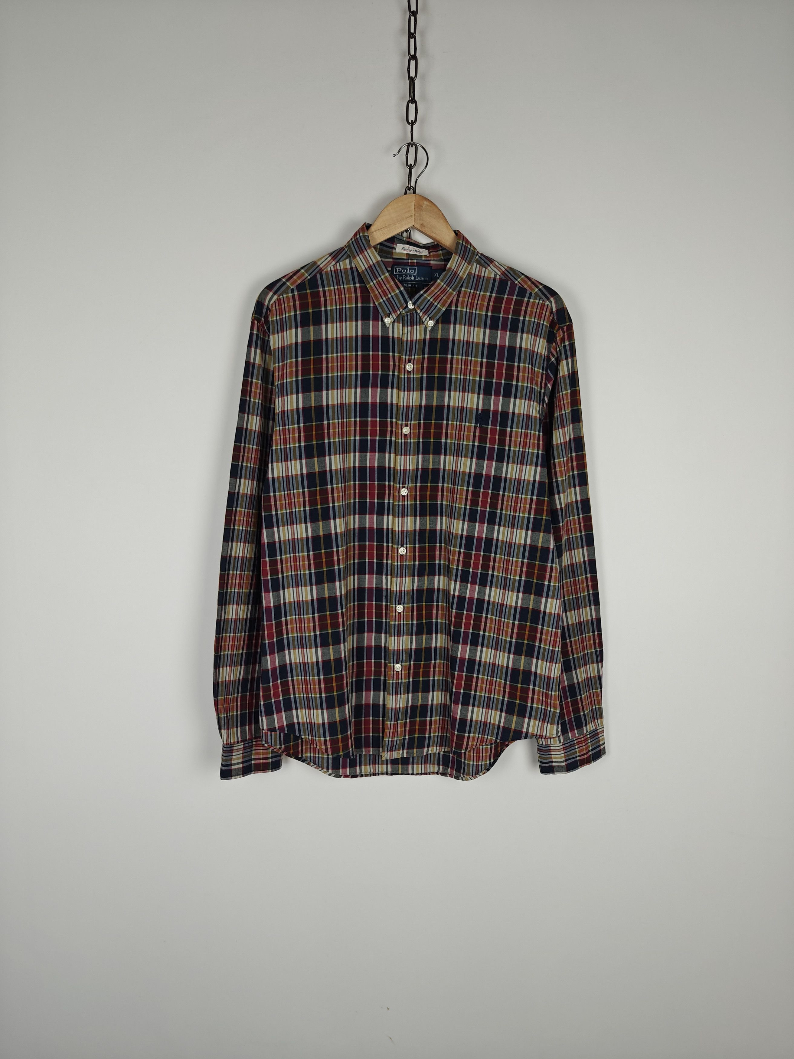 Polo Ralph Lauren Polo Ralph Lauren Check Shirt Slim Fit size XL Size US XL / EU 56 / 4 - 1 Thumbnail