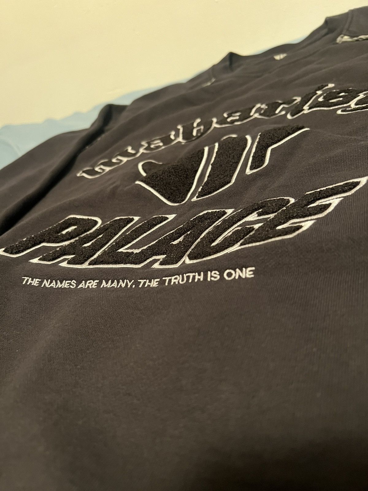 Maharishi × Palace Palace Maharishi Temple Crew Black Size Medium Size US M / EU 48-50 / 2 - 4 Thumbnail
