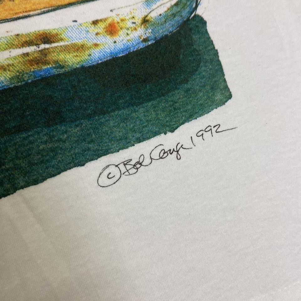 Vintage 1992 Bob Conge Hit And Run Art Tee Size US M / EU 48-50 / 2 - 5 Thumbnail