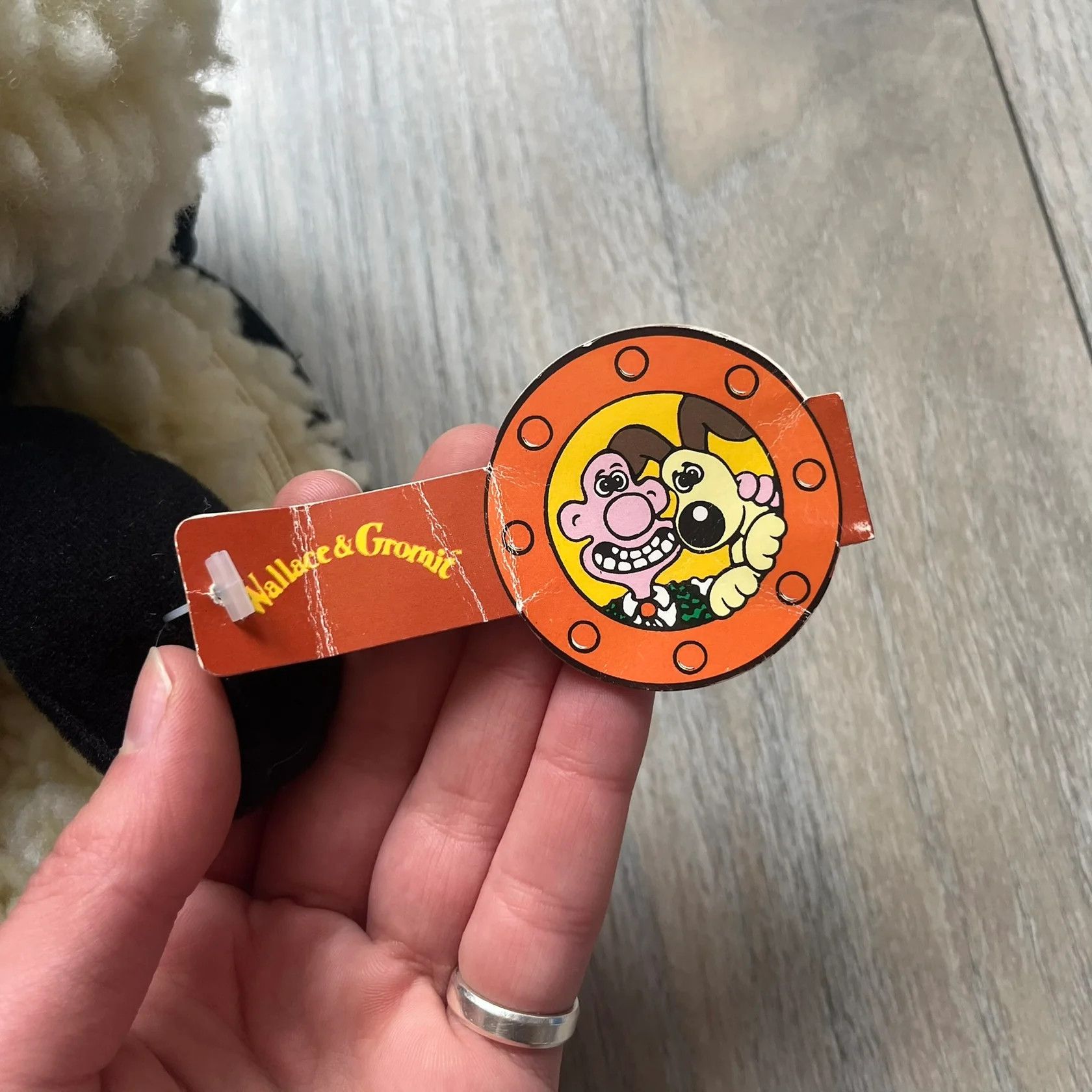 Cartoon Network Wallace & Gromit 'Shaun The Sheep' 1990's Backpack Size ONE SIZE - 4 Thumbnail
