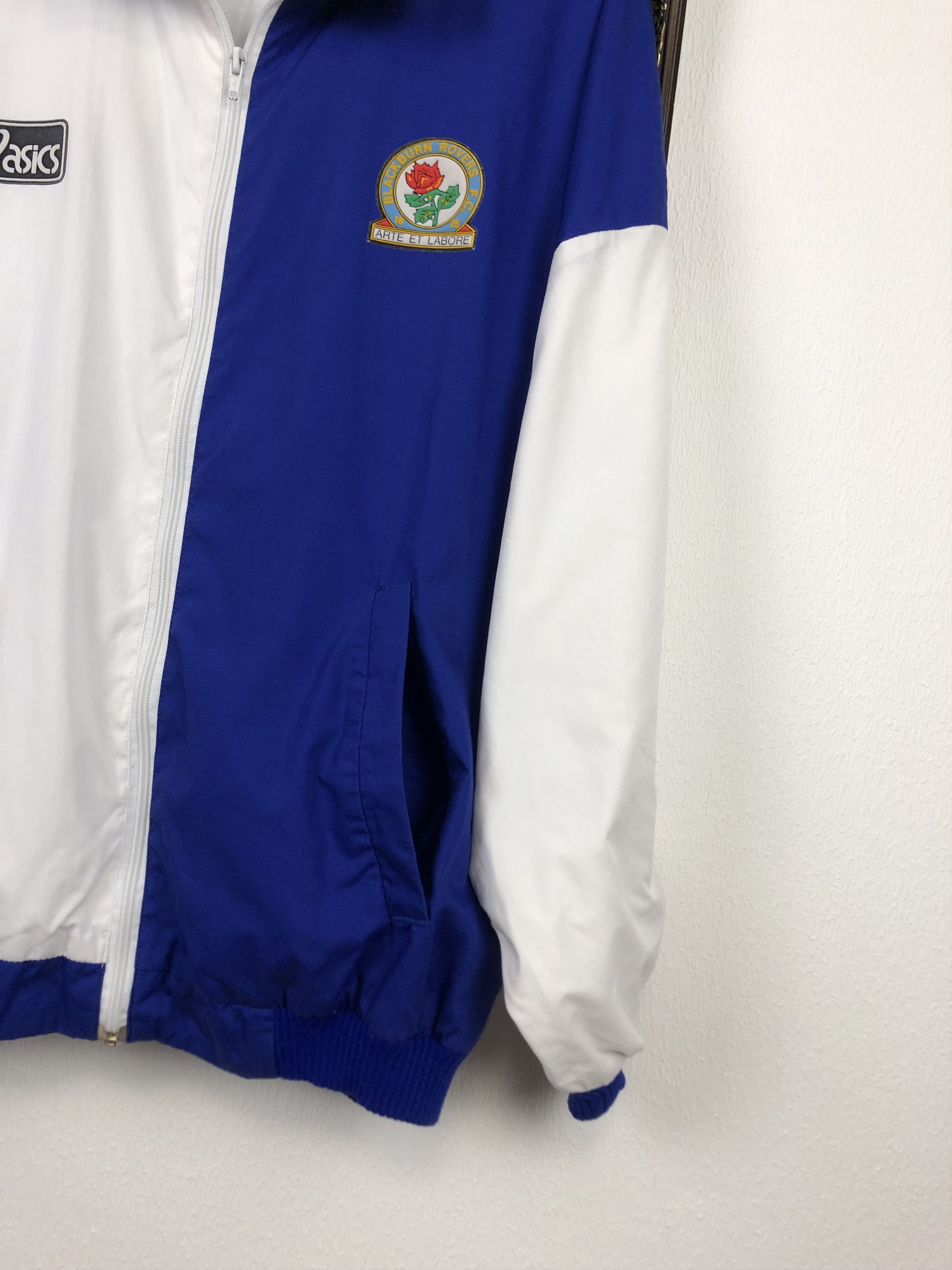 Vintage Vintage Blackburn Rovers Football Jacket Track Top Rare Size US XL / EU 56 / 4 - 9 Thumbnail