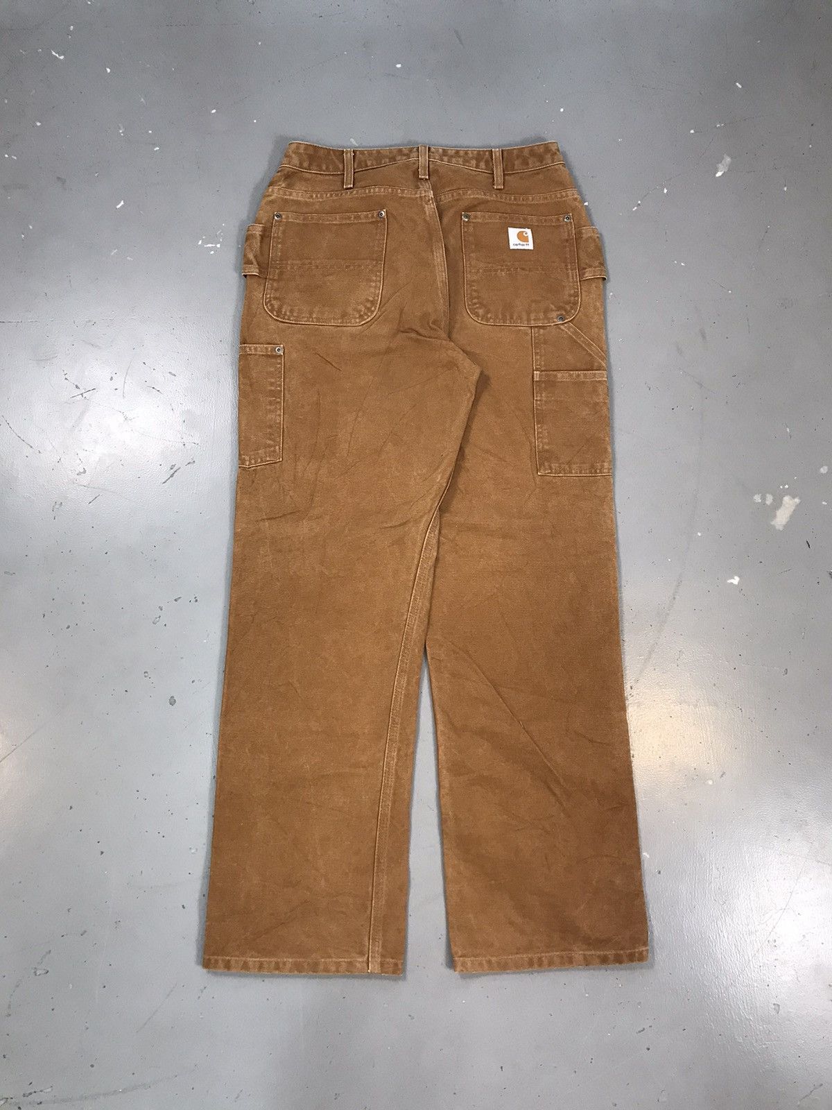 Carhartt × Vintage Vintage Carhartt WB136 211 double knee denim Size US 32 / EU 48 - 7 Thumbnail