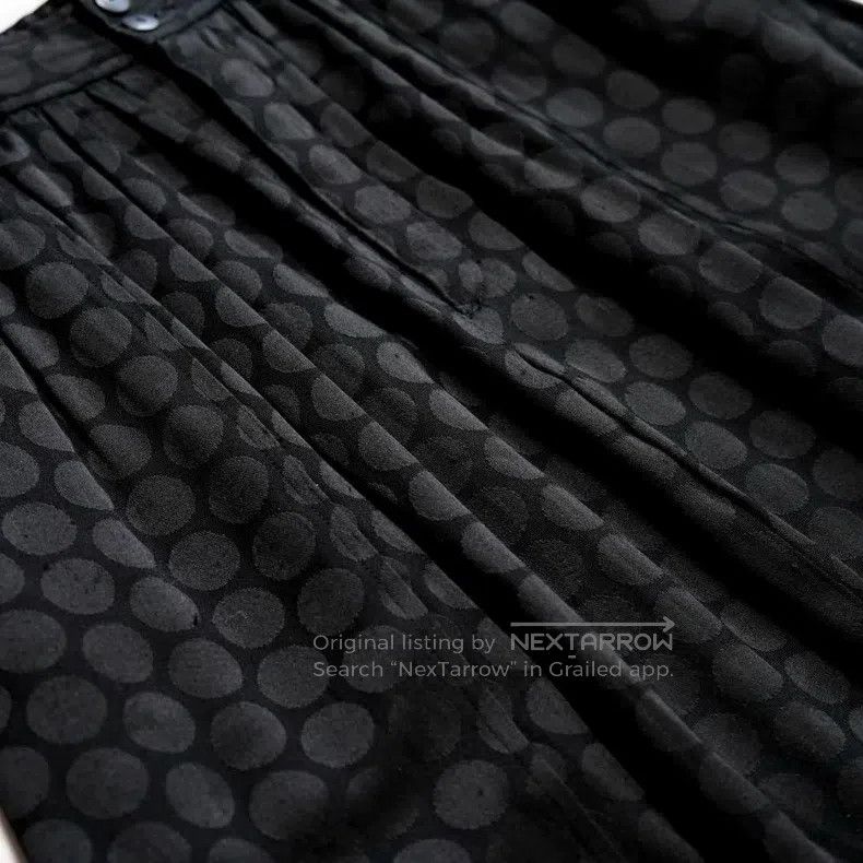Comme des Garcons Comme Des Garcons size XS Polka Dot Silk Satin Skirt Size 22" - 5 Thumbnail