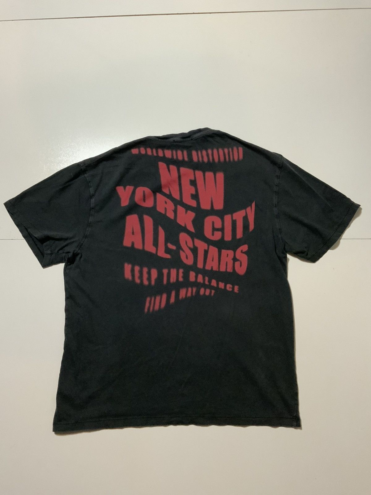 Zara Zara Distortion NYC All Stars Keep The Balance T-Shirt Size US M / EU 48-50 / 2 - 1 Thumbnail