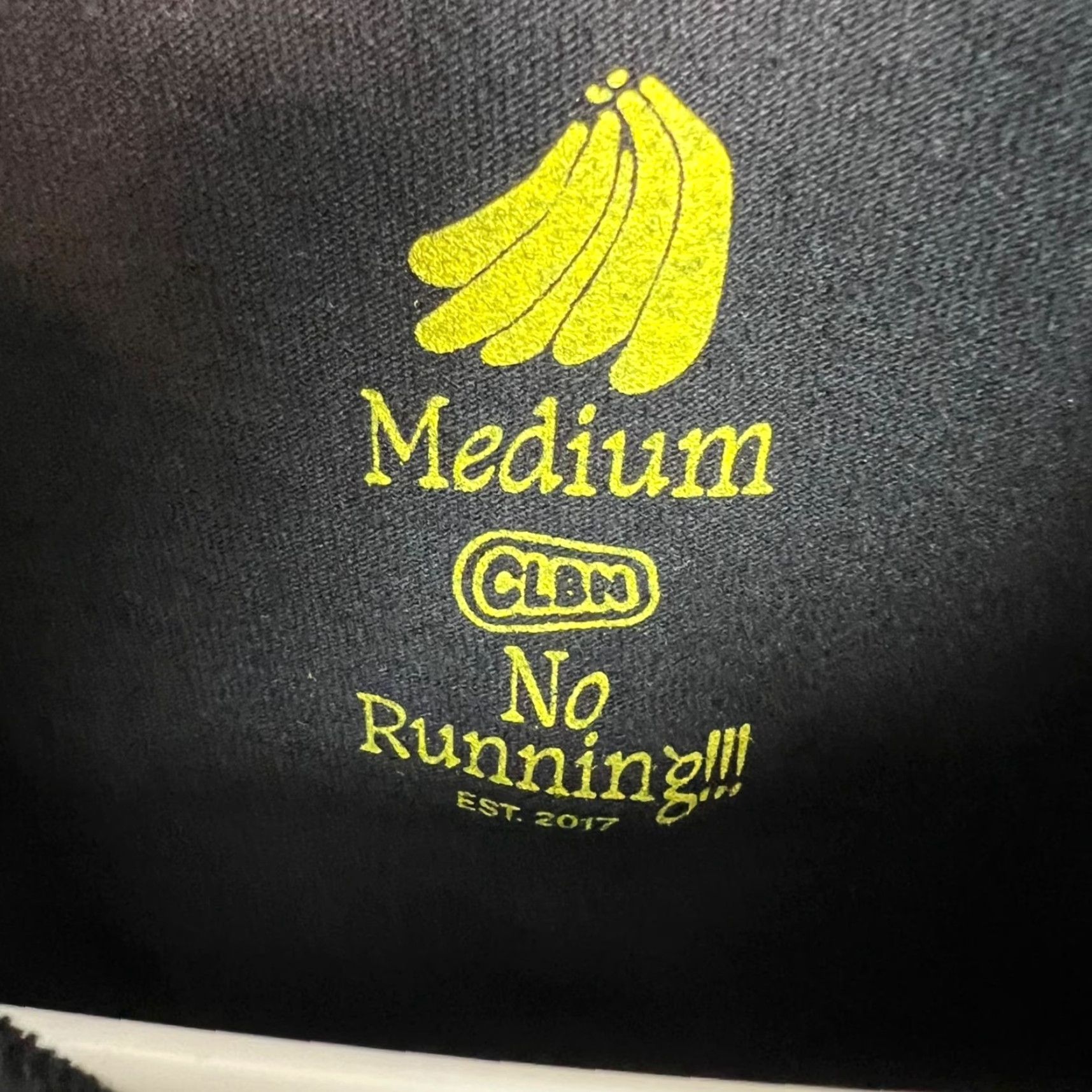 Vintage VINTAGE CLBN No Running Black Graphic T-Shirt Mens M Size US M / EU 48-50 / 2 - 3 Thumbnail