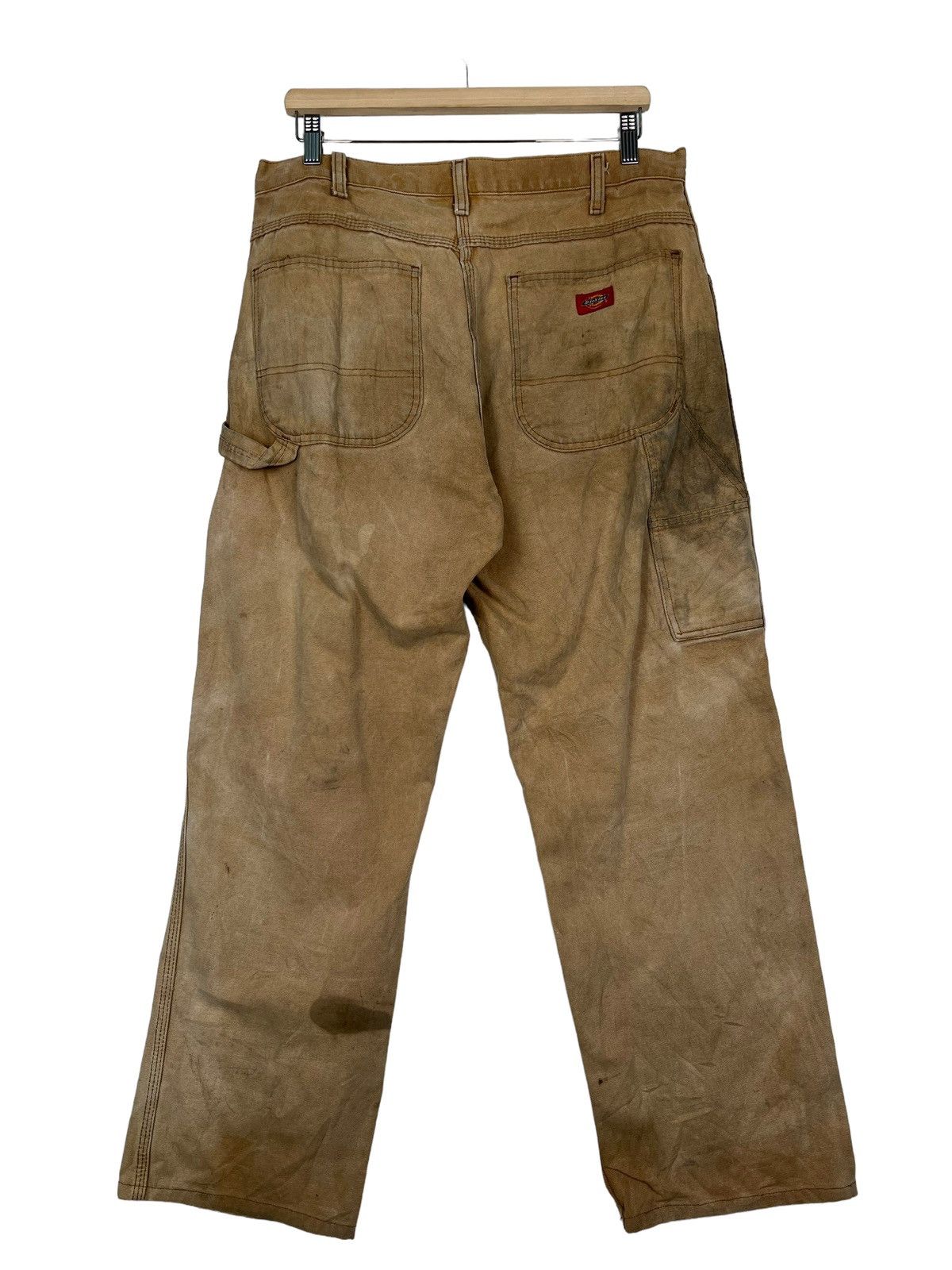 Dickies × Vintage 🔥 VINTAGE DICKIES DYED OILED CARPANTER Size US 34 / EU 50 - 8 Thumbnail