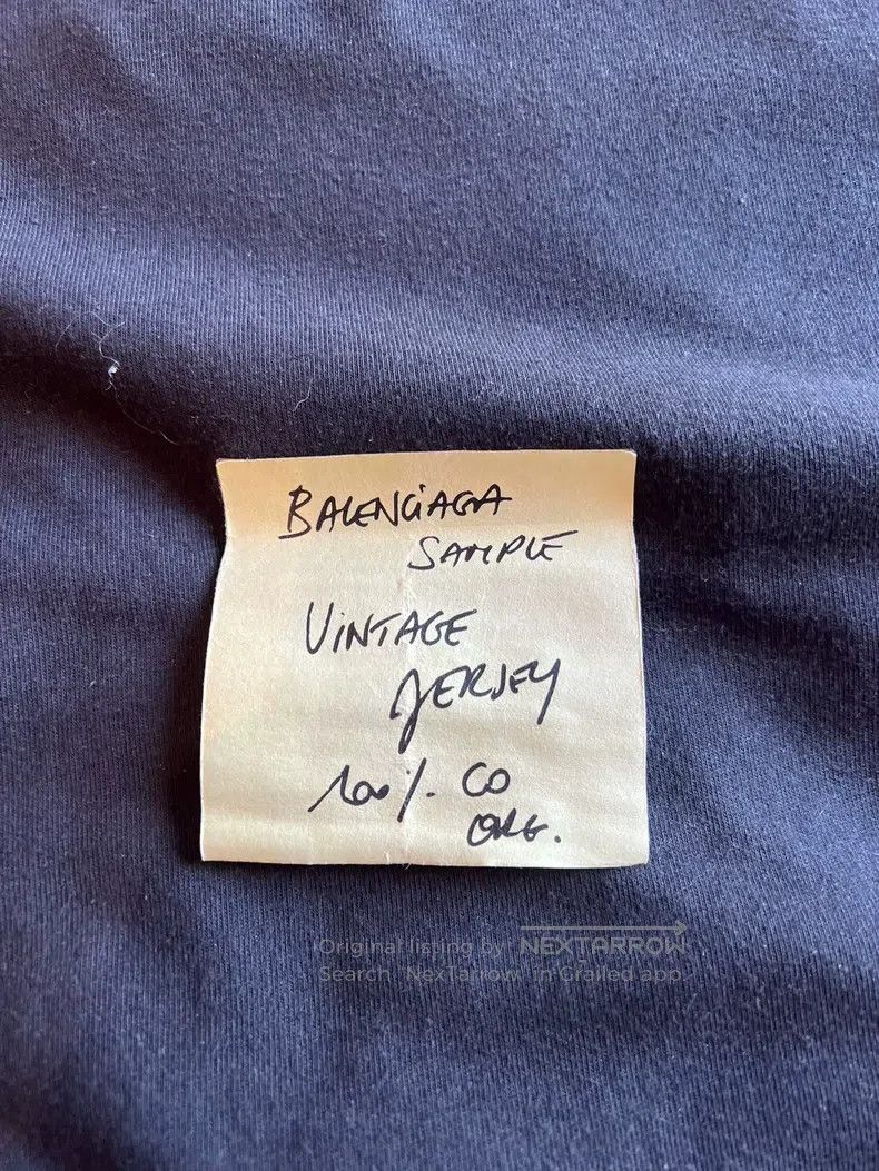 Balenciaga Balenciaga Post-it note short sleeve Size US S / EU 44-46 / 1 - 2 Thumbnail