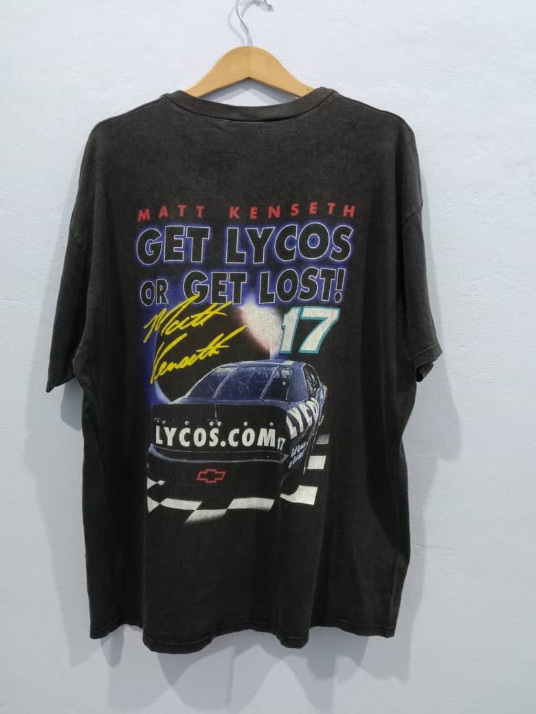 Vintage VINTAGE 90’S NASCAR MATT KENSETH OVERPRINT TEES SIZE XL Size US XL / EU 56 / 4 - 2 Thumbnail