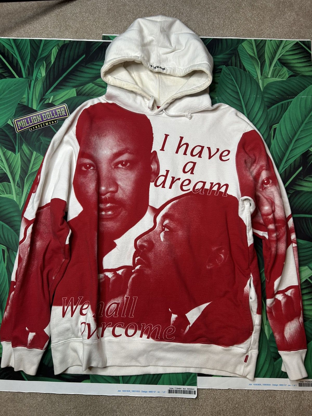 Martin luther king hoodie hotsell