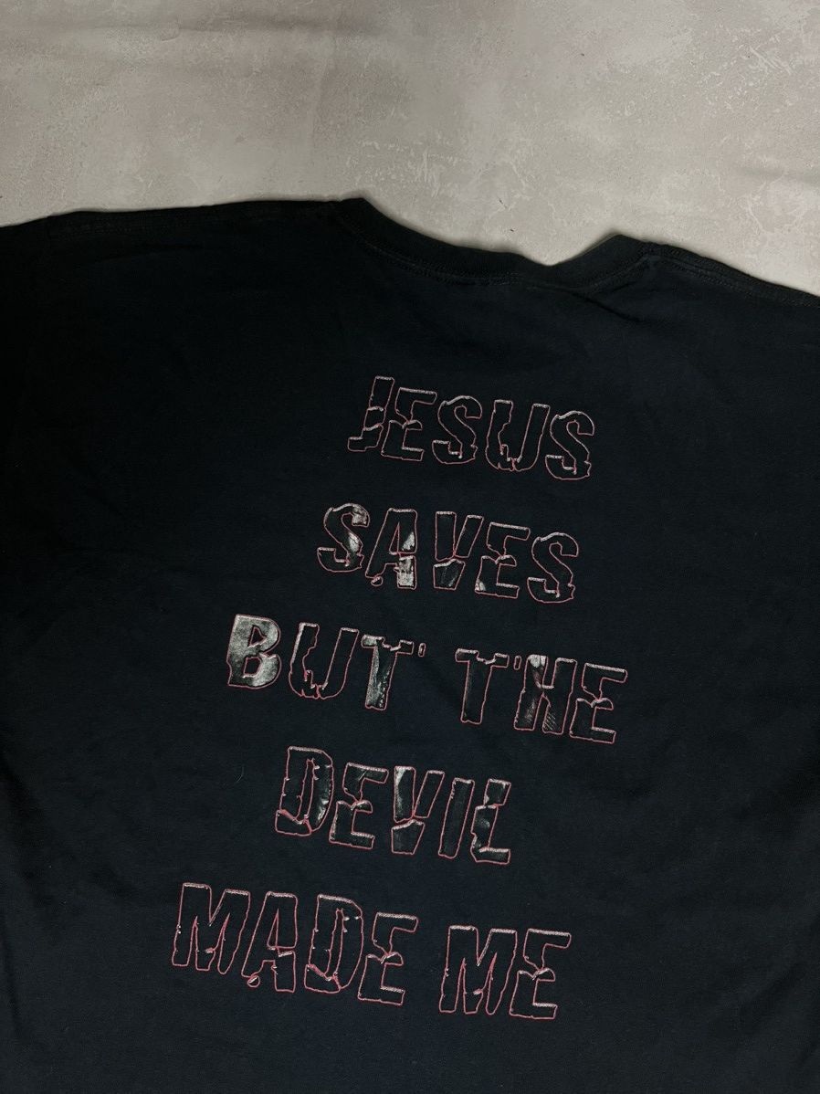 Band Tees × Vintage Vintage Cradle Of Filth Jesus Saves But The Devil Made Me Size US L / EU 52-54 / 3 - 4 Thumbnail