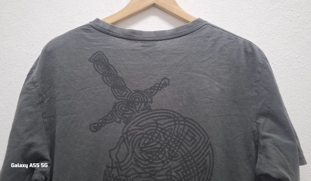 Number (N)ine Number (N)ine Sun Faded Back Hit Skull Print T-shirt Size US XL / EU 56 / 4 - 5 Thumbnail
