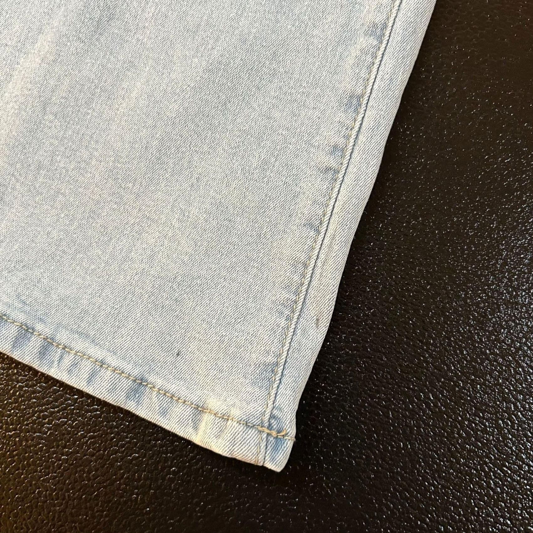 Vintage NVFelix Flare Jeans Womens Medium Light Blue High Rise Stretch Patch Pockets NWT Size 27" / US 4 / IT 40 - 4 Thumbnail