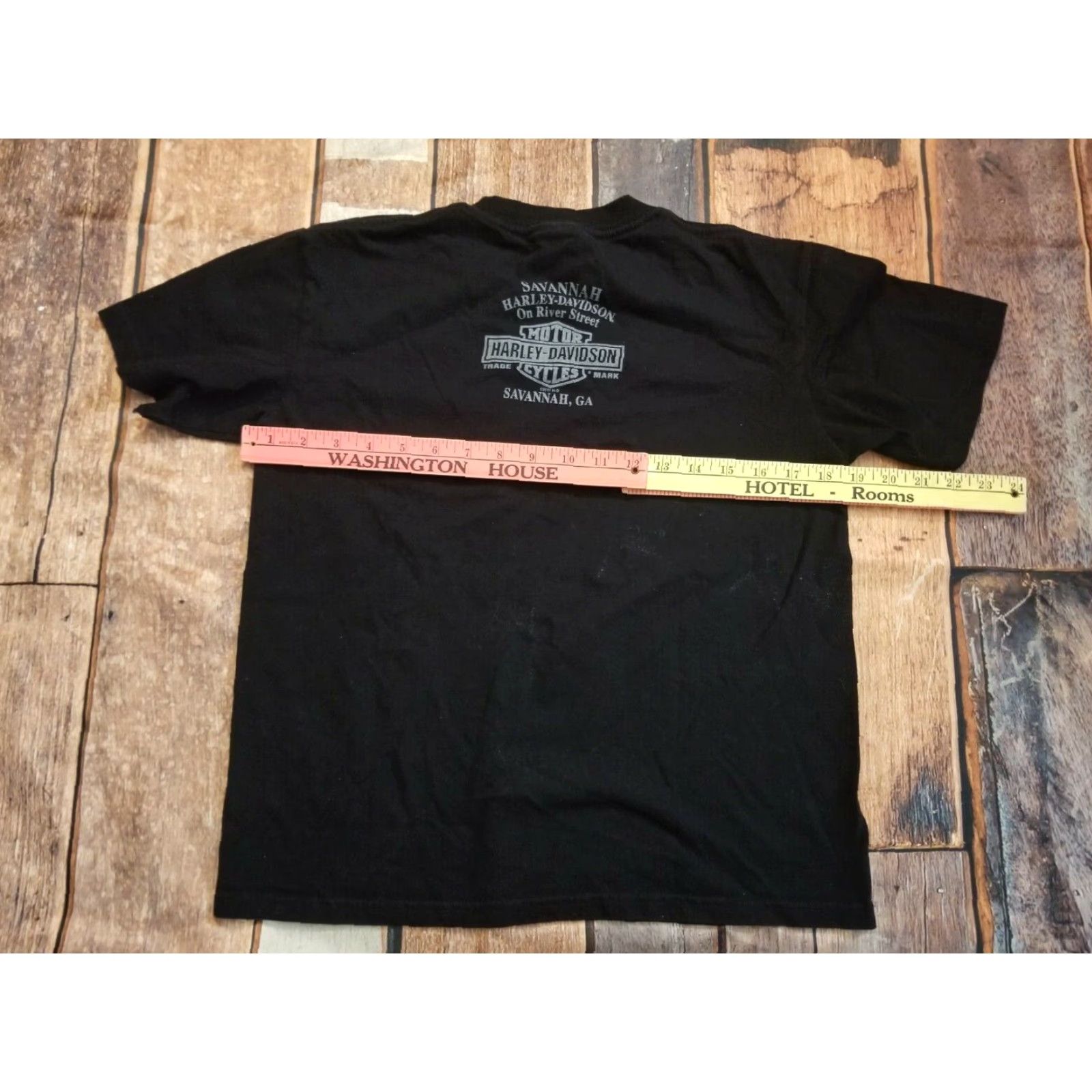 Harley Davidson Harley Davidson Mens S T Shirt Black Savannah Georgia Harley on River Street Size US S / EU 44-46 / 1 - 4 Thumbnail