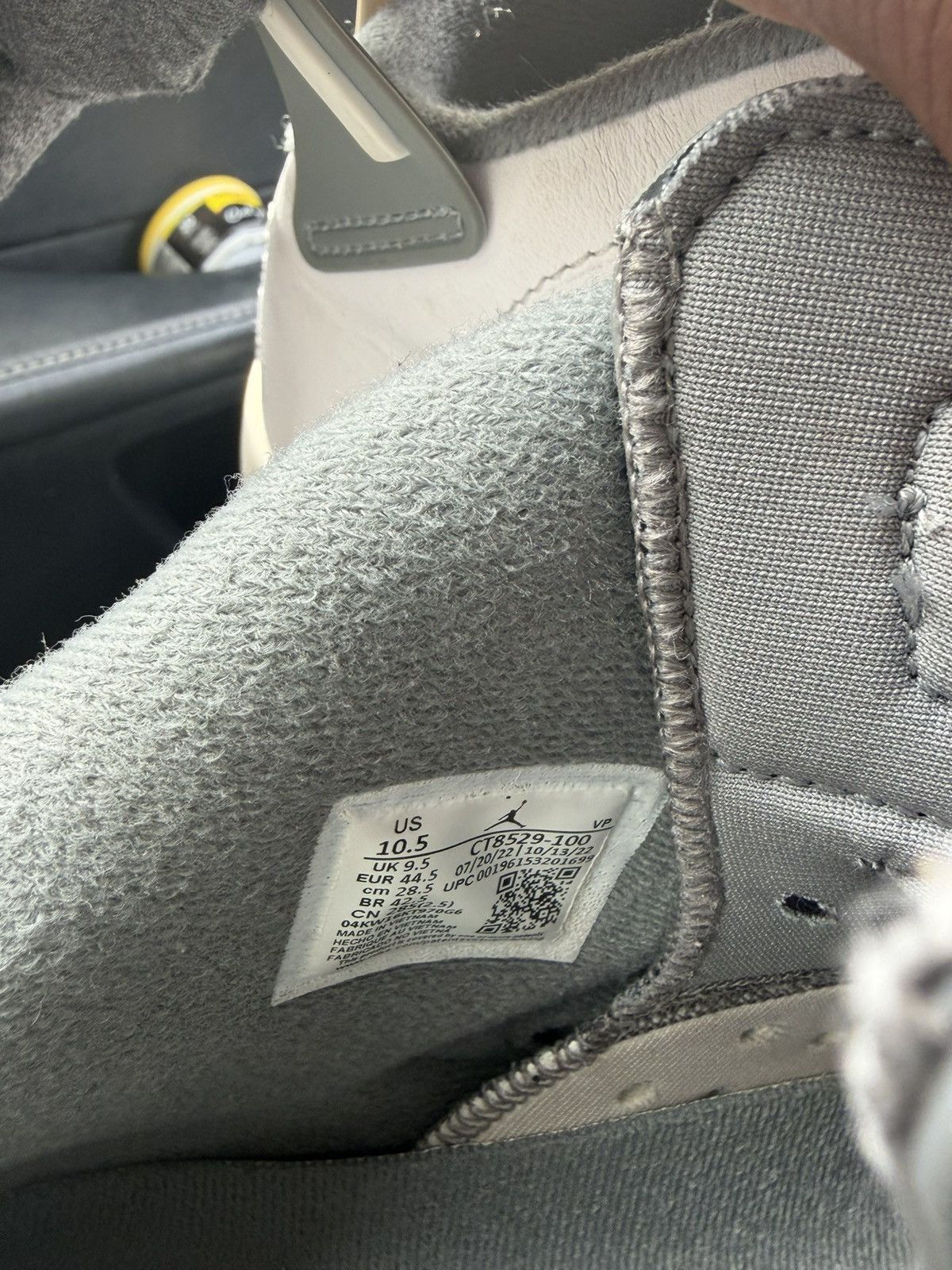 Jordan Brand Jordan 6 Cool Grey Size US 10.5 / EU 43-44 - 5 Thumbnail