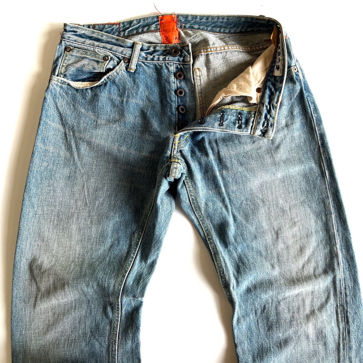 Japanese Brand Kato Selvedge Denim Size US 31 - 2 Thumbnail