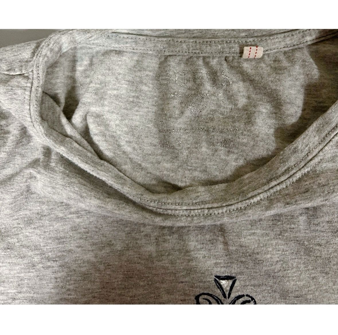 Guess Guess Diamond Logo Graphic Y2K Baby Tee T-Shirt Top Size S 🩶 Size S / US 4 / IT 40 - 4 Thumbnail