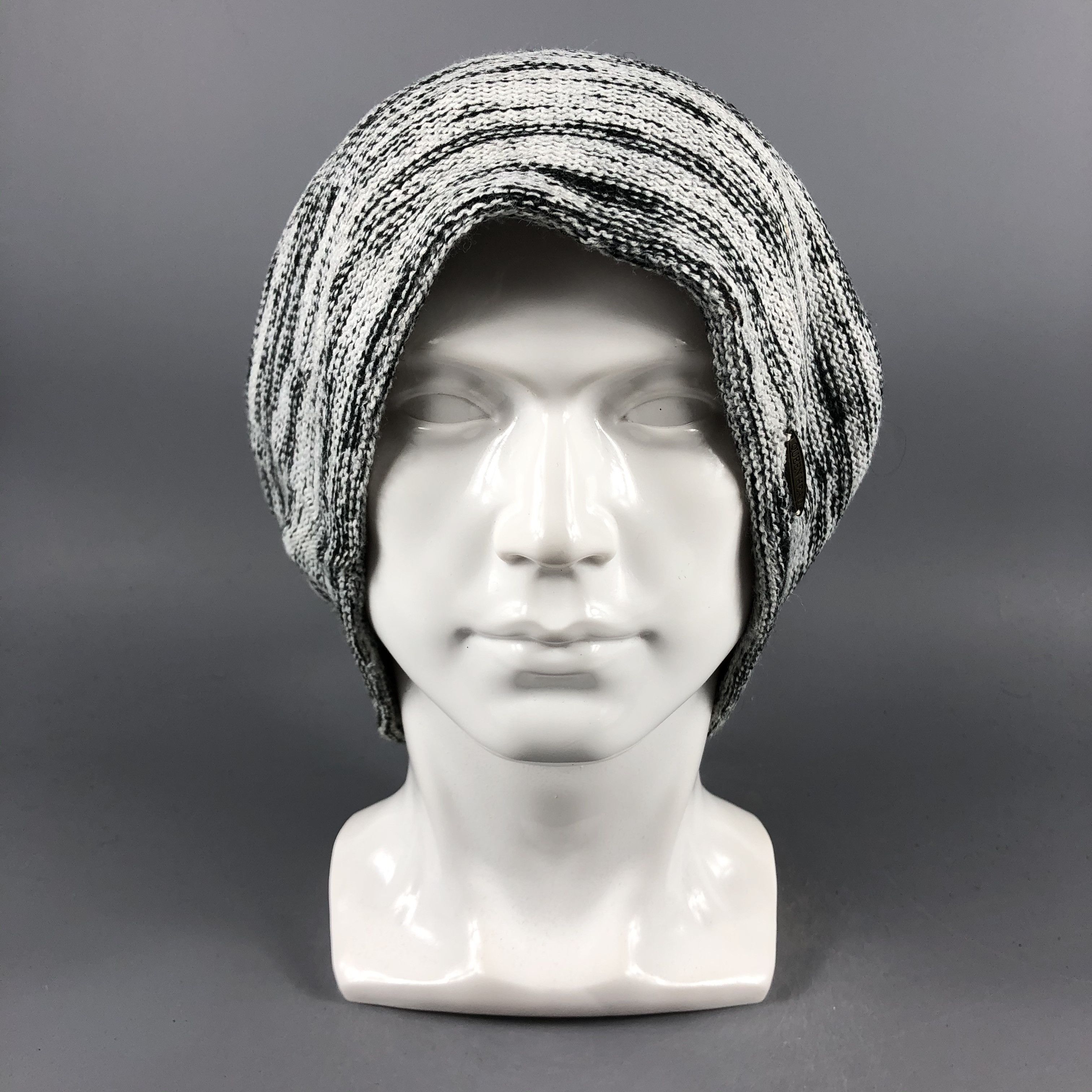 Vintage Queenhead Slouchy Beanie Snow Hat Snow Cap -D1103 Size ONE SIZE - 2 Thumbnail