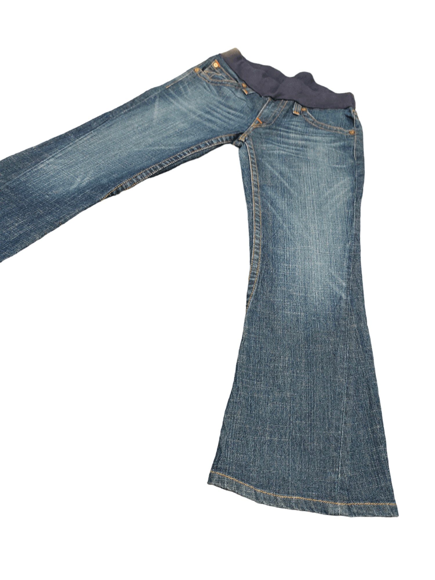 True Religion Flare Jeans True Religion JOEY Wide Leg Denim Boot Cut Size 32" / US 10 / IT 46 - 10 Thumbnail