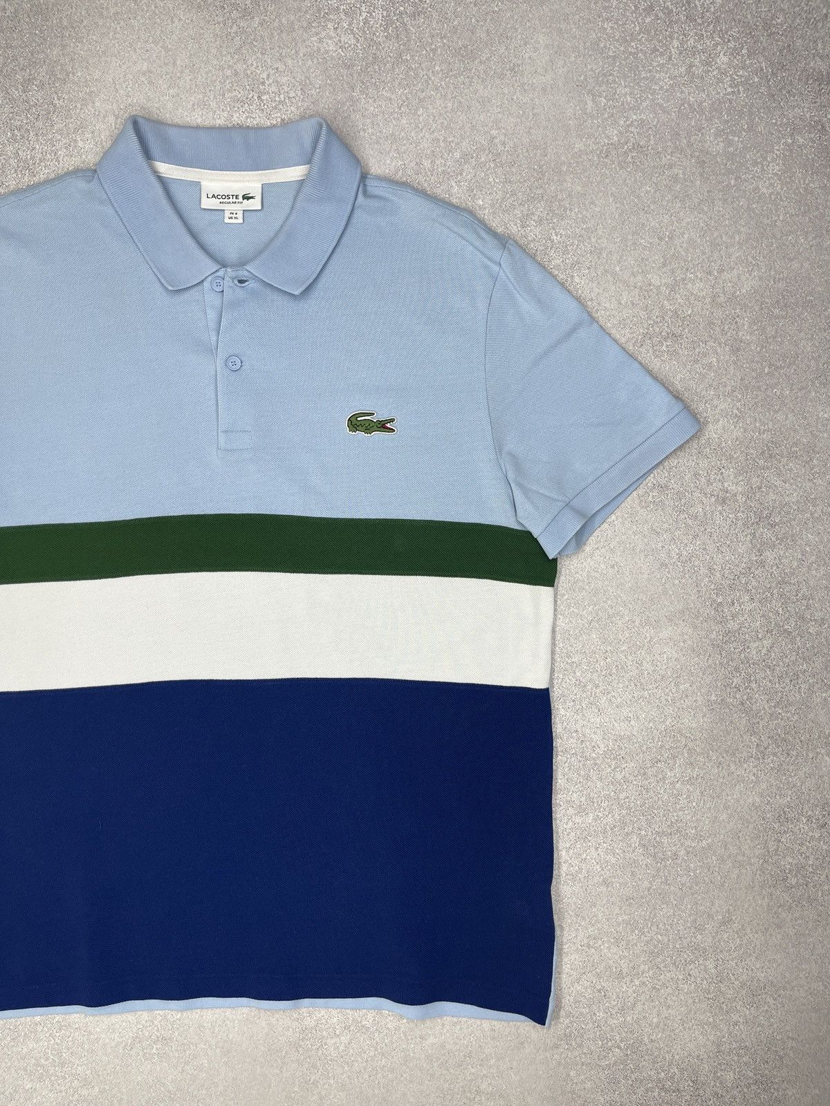 Lacoste Mens Lacoste Polo Multicolored Size XL Size US XL / EU 56 / 4 - 3 Thumbnail