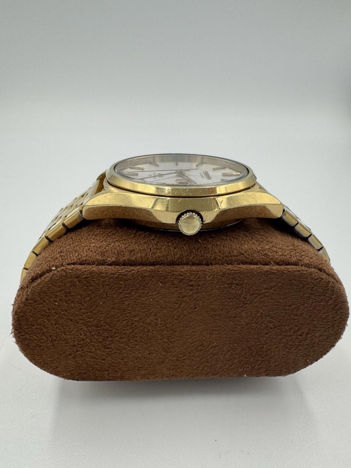 Seiko 1970s Seiko Lord Matic LM 56068050 Gold Automatic USC Etched Size ONE SIZE - 4 Thumbnail