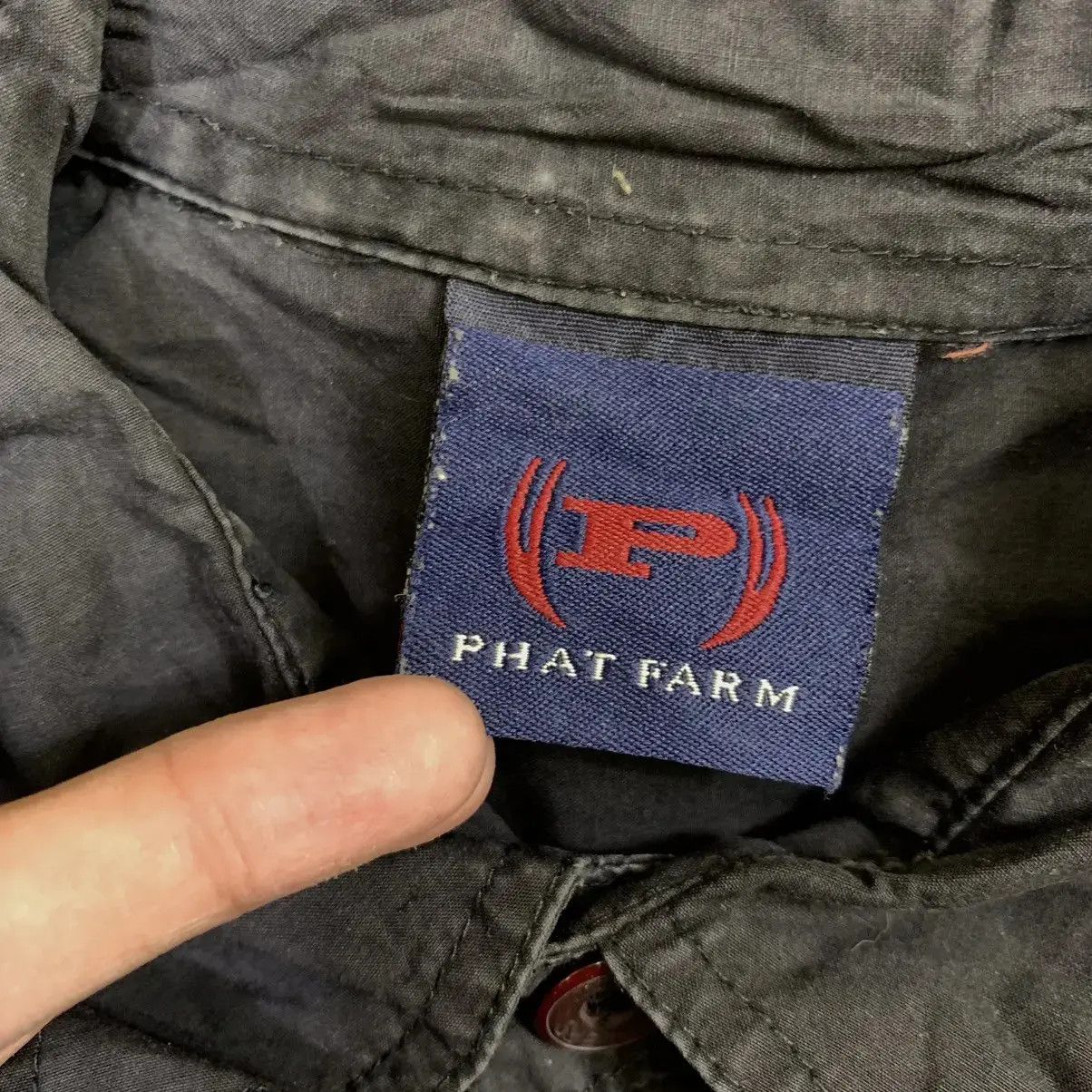 Phat Farm Vintage PHAT FARM HIP HOP Records Rap Tee Button Down Shirt Size US XL / EU 56 / 4 - 5 Thumbnail