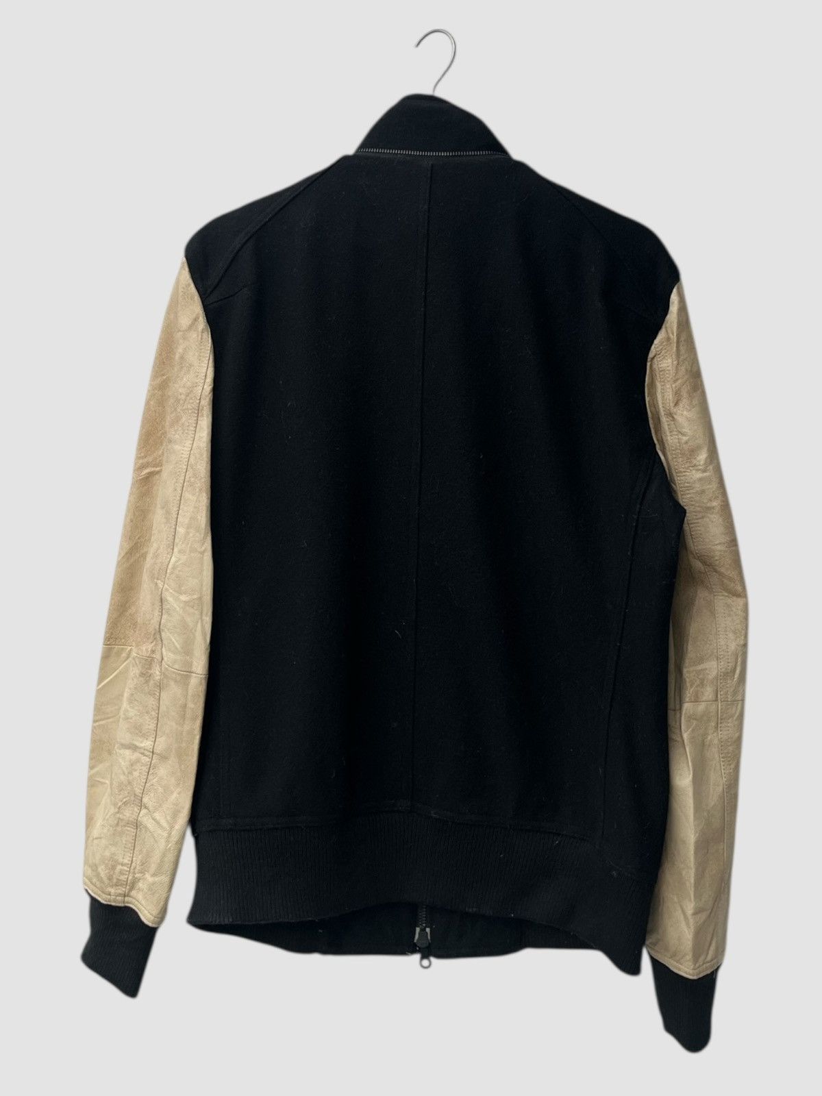 Morgan Homme Morgan de Toi Homme Leather Sleeve Varsity Jacket Size US L / EU 52-54 / 3 - 4 Thumbnail