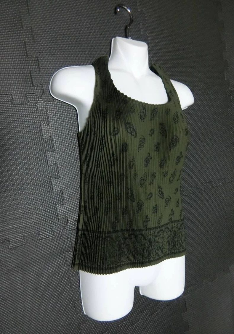 Issey Miyake issey miyake Green vest 2505-Nextarrow Size M / US 6-8 / IT 42-44 - 1 Thumbnail
