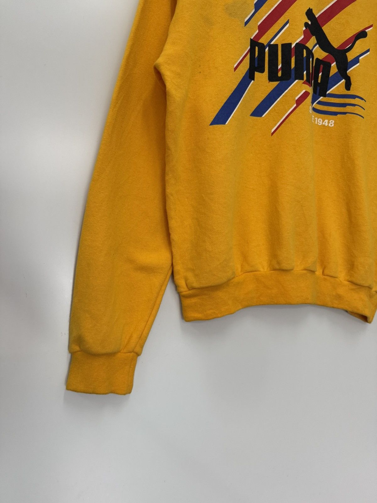 Puma 🔥 Vintage 90's Puma sportwear big logo Sweatshirt Size US XS / EU 42 / 0 - 3 Thumbnail