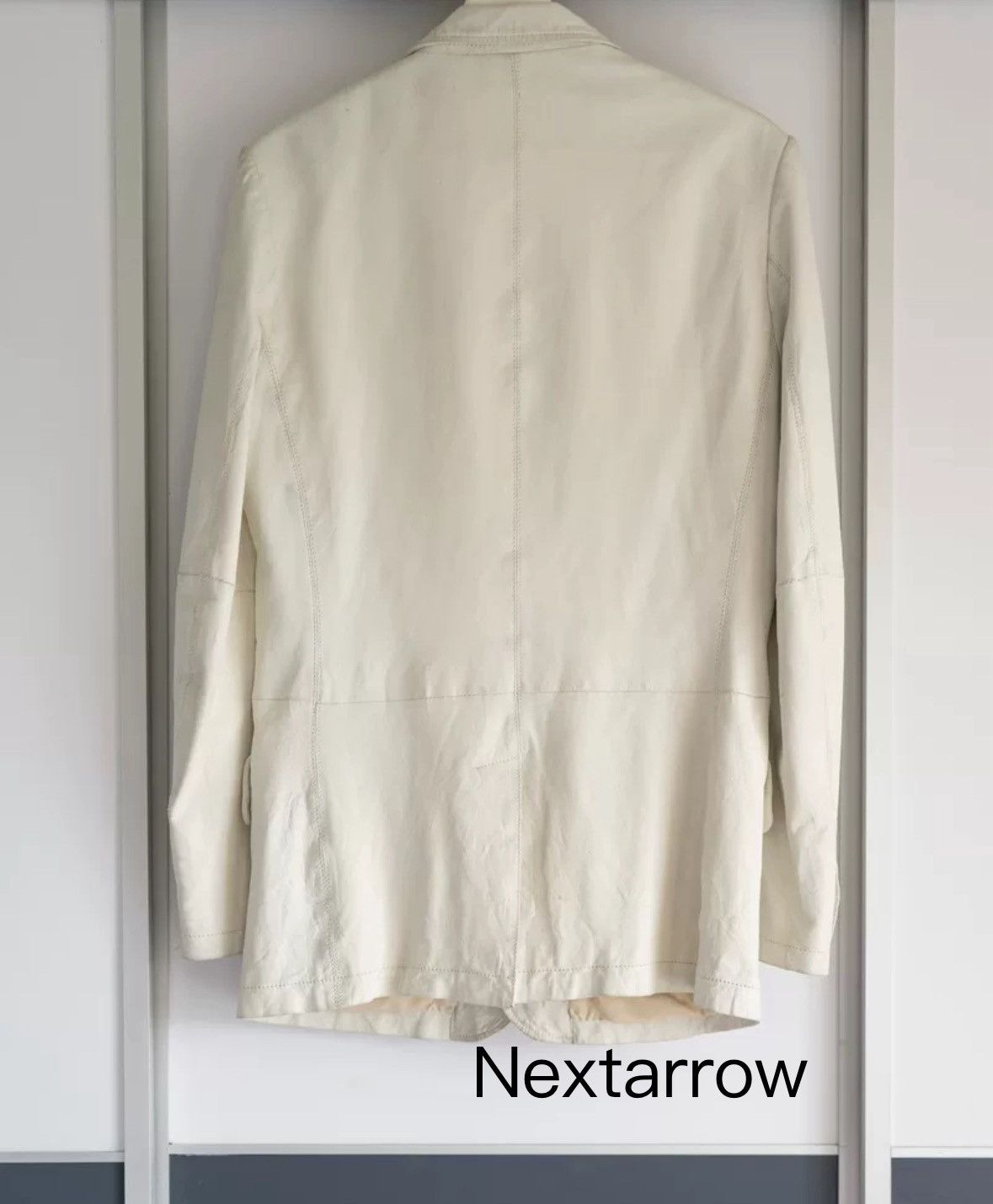 Yohji Yamamoto Yohji Yamamoto 10ss Bankruptcy Leather jacket 2412-Nextarrow Size US M / EU 48-50 / 2 - 2 Thumbnail