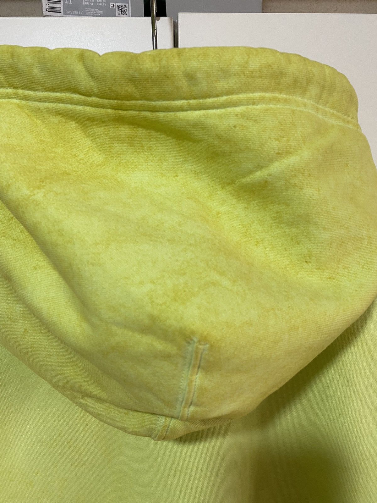 Stussy Stüssy x Nike sweatshirt, size XL, neon yellow, new with tag Size US XL / EU 56 / 4 - 12 Thumbnail