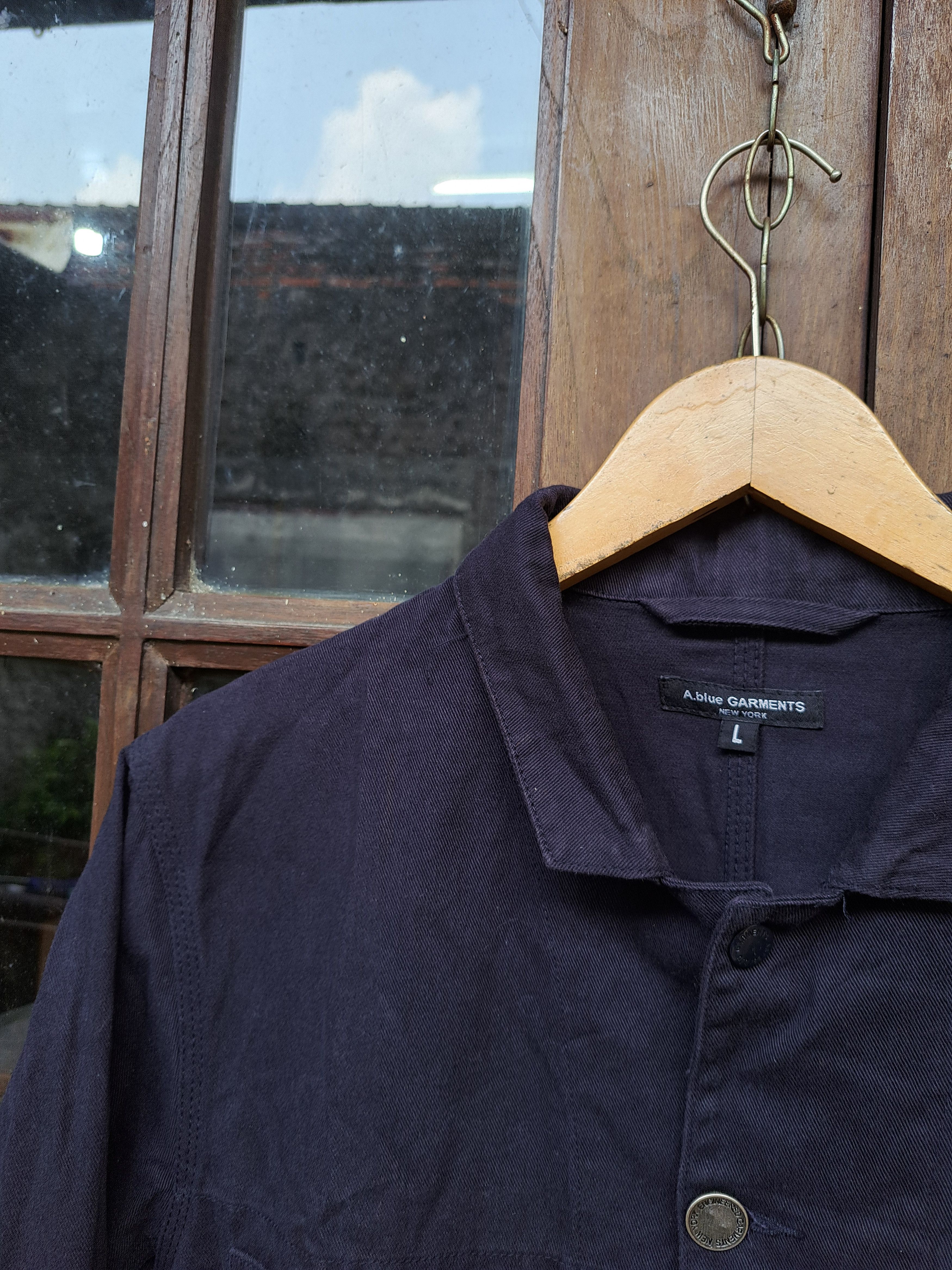 Aspesi Engineered Garments x Aspesi A blue Garments New York Jacket Size US L / EU 52-54 / 3 - 3 Thumbnail