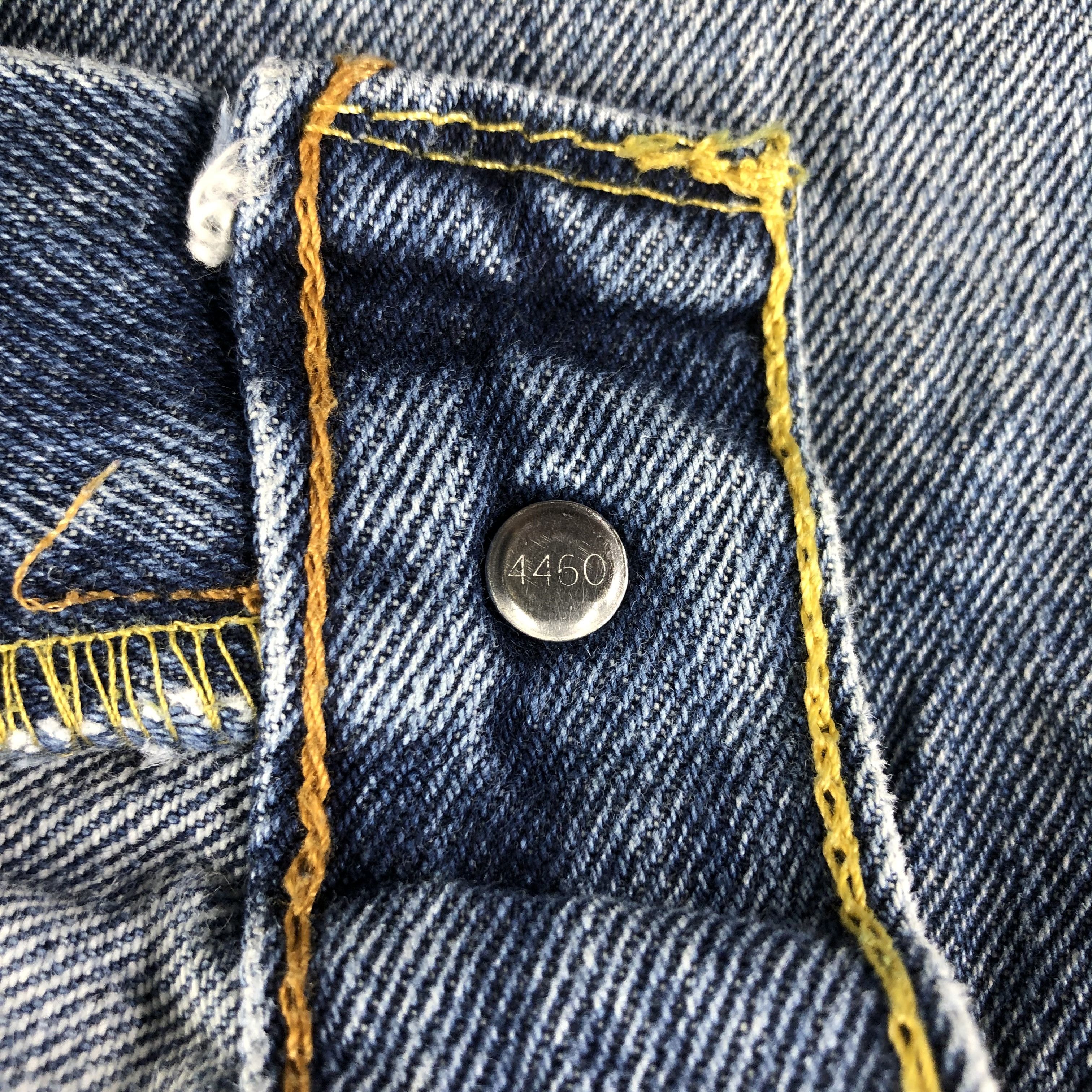 Levi's Vintage Blue Wash Levis 505 Jeans-J2492 Size US 40 / EU 56 - 10 Thumbnail