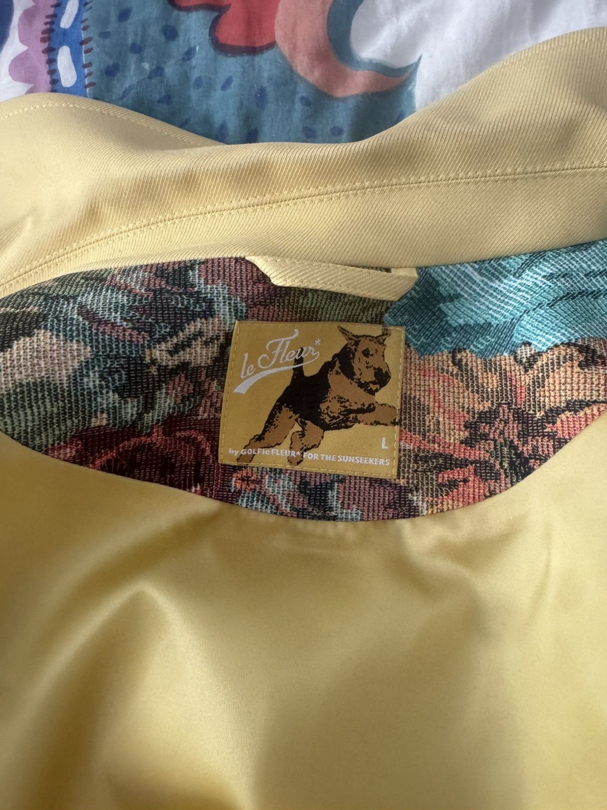 Golf le Fleur Golf Le Fleur Floral Tapestry Work Jacket Size US L / EU 52-54 / 3 - 4 Thumbnail