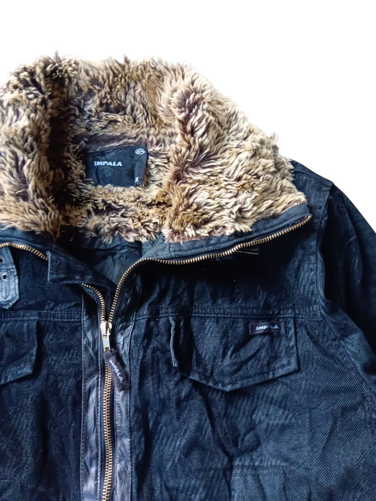 Japanese Brand Impala fur jacket ifsixwasnine style Size US XL / EU 56 / 4 - 2 Thumbnail