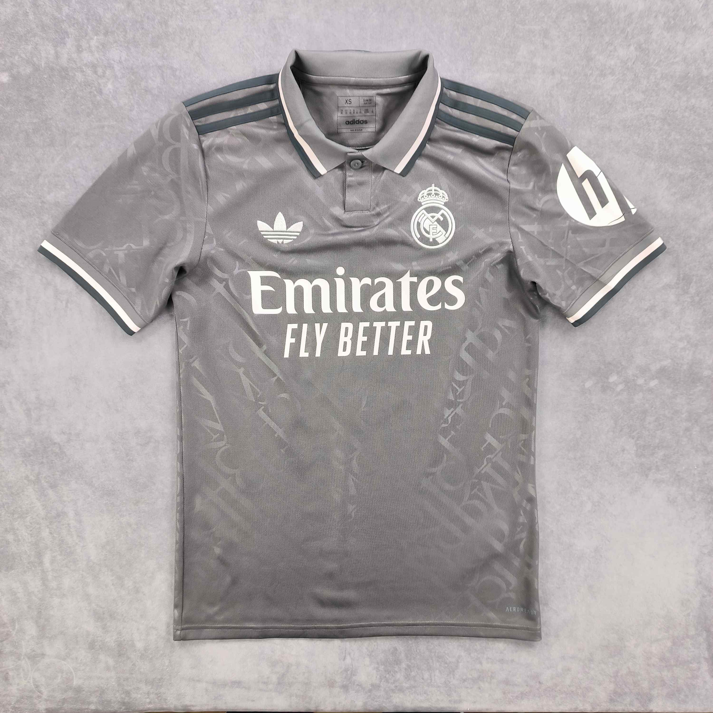 Adidas Real Madrid 2024-25 Adidas third Mbappé football jersey XS Size US XS / EU 42 / 0 - 2 Thumbnail