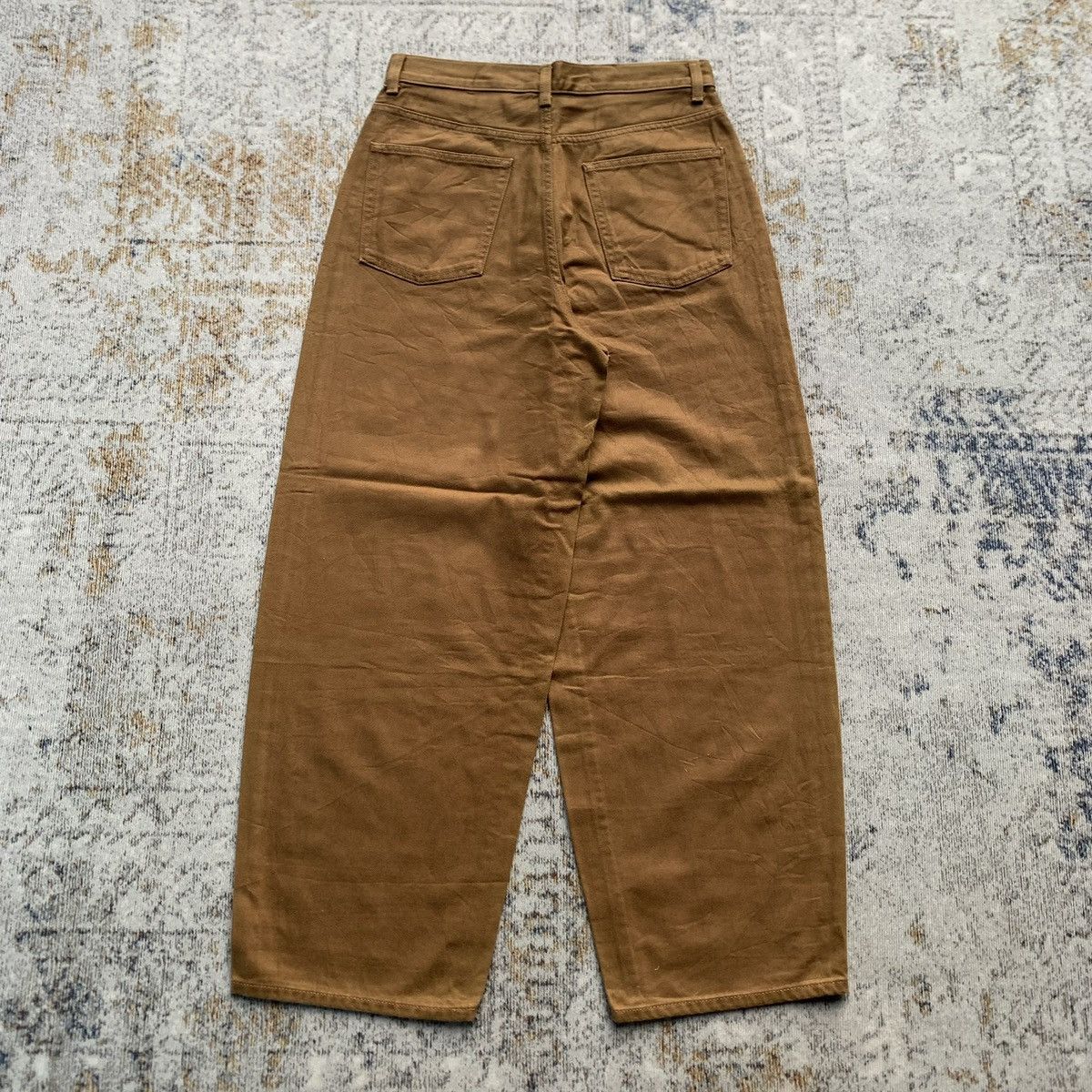 Christophe Lemaire × Lemaire × Uniqlo Rare Lemaire Uniqlo Wide Denim Pants Size US 30 / EU 46 - 5 Thumbnail