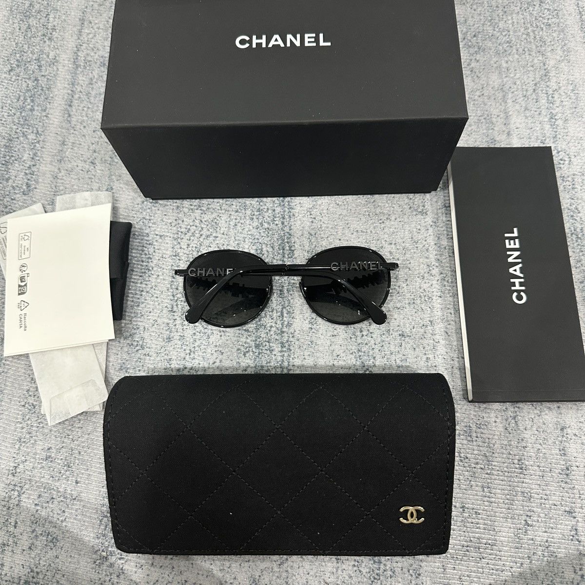 Chanel CHANEL 0CH4282 C126S8 SUNGLASSES Size ONE SIZE - 3 Thumbnail