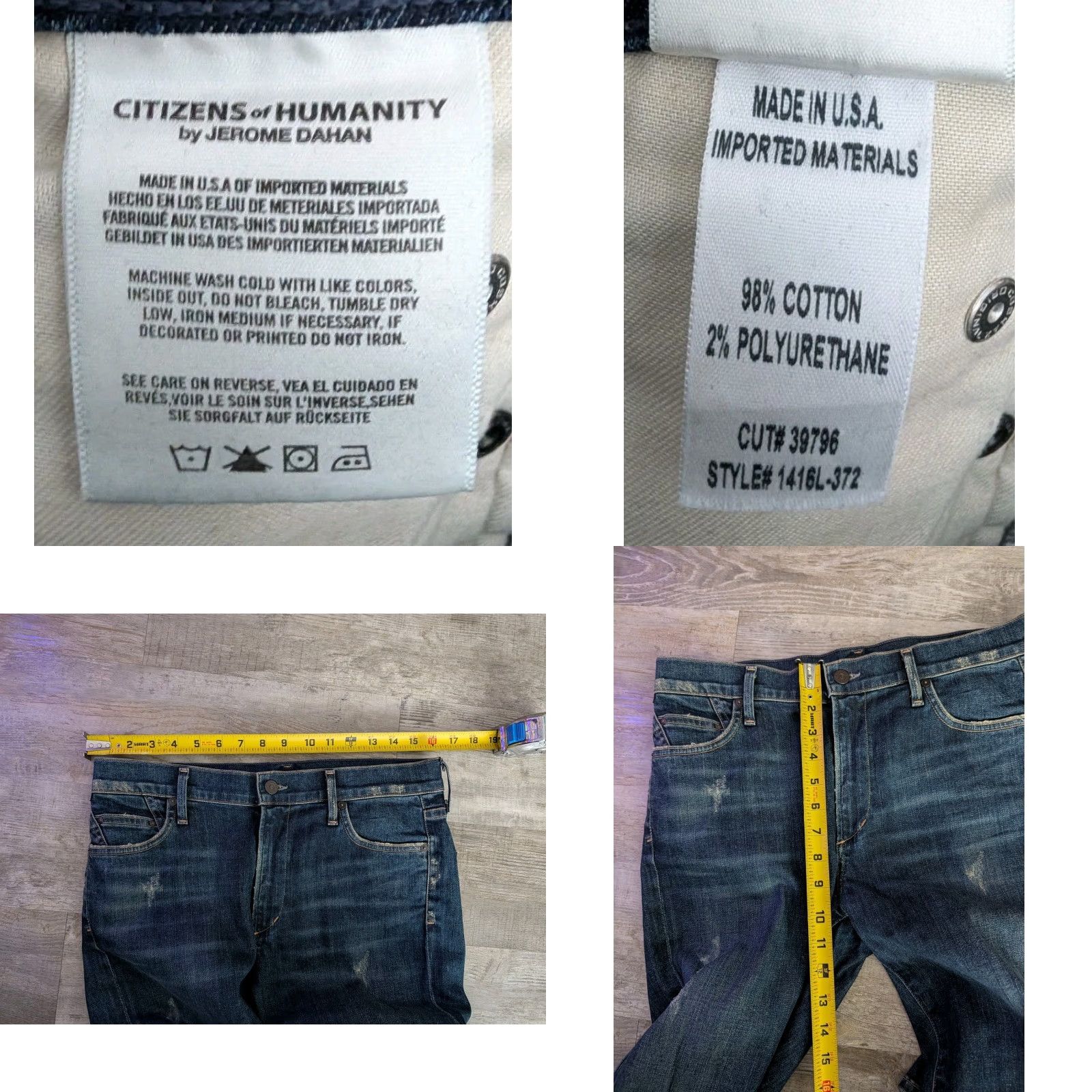 Citizens Of Humanity Citizens of Humanity Rocket High Rise Skinny Jeans Women’s 30 Blue COH USA Size 30" / US 8 / IT 44 - 9 Thumbnail