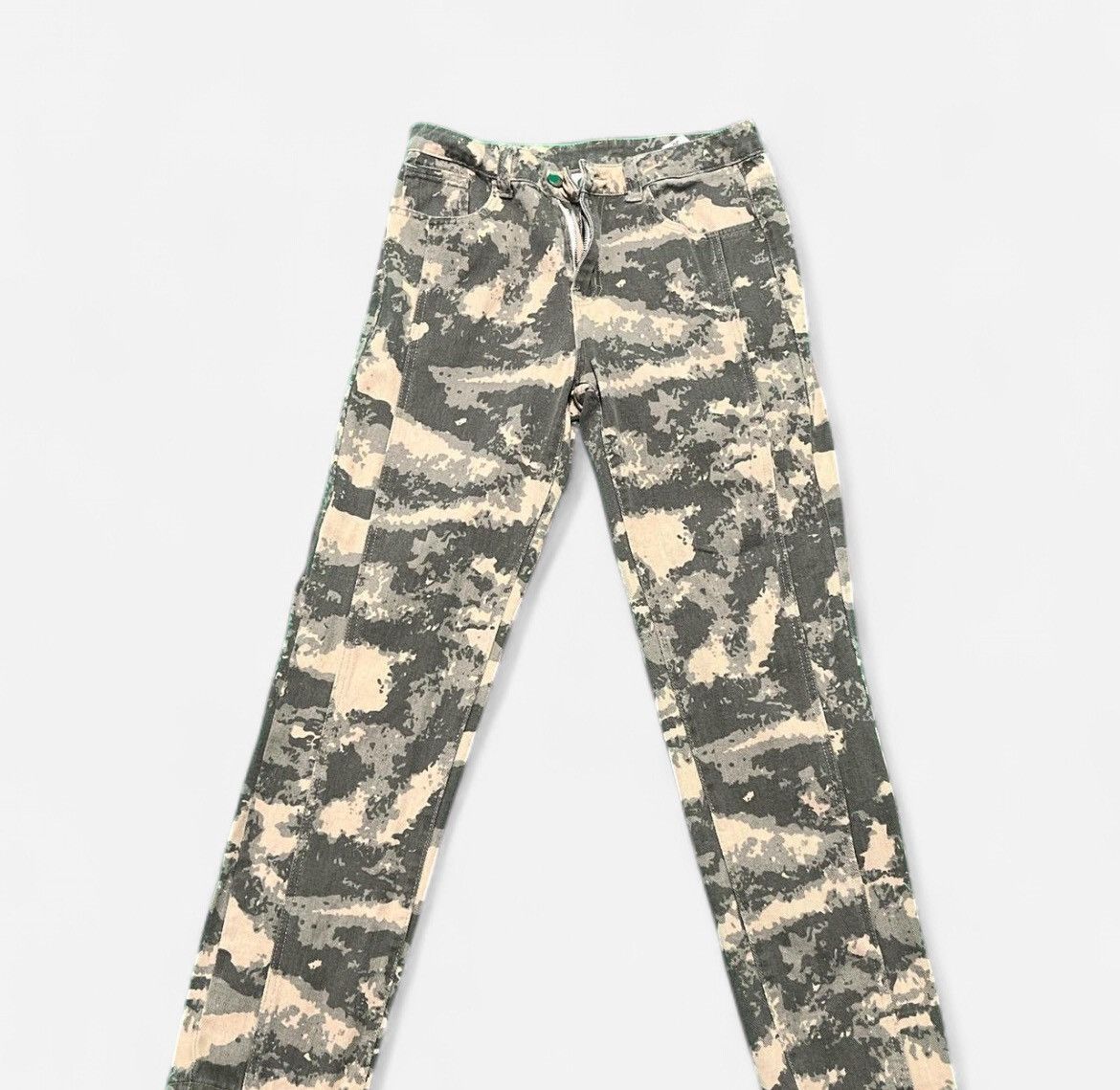 Vintage Vintage Grey and White Camo Print Pants Size US 30 / EU 46 - 1 Thumbnail