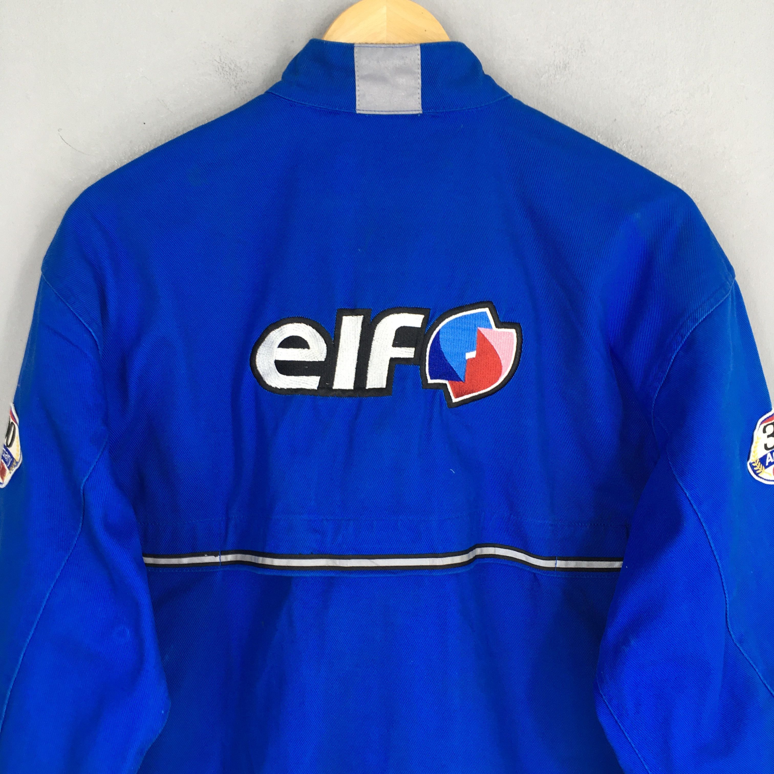 Honda Vintage 90's Elf Bikers Elf Riders Motorsports Jacket Large Size US L / EU 52-54 / 3 - 10 Thumbnail