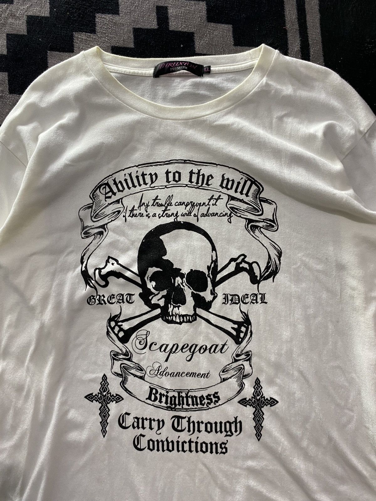 If Six Was Nine × Japanese Brand Thruxton poem skull longsleeve tshirt Size US L / EU 52-54 / 3 - 2 Thumbnail