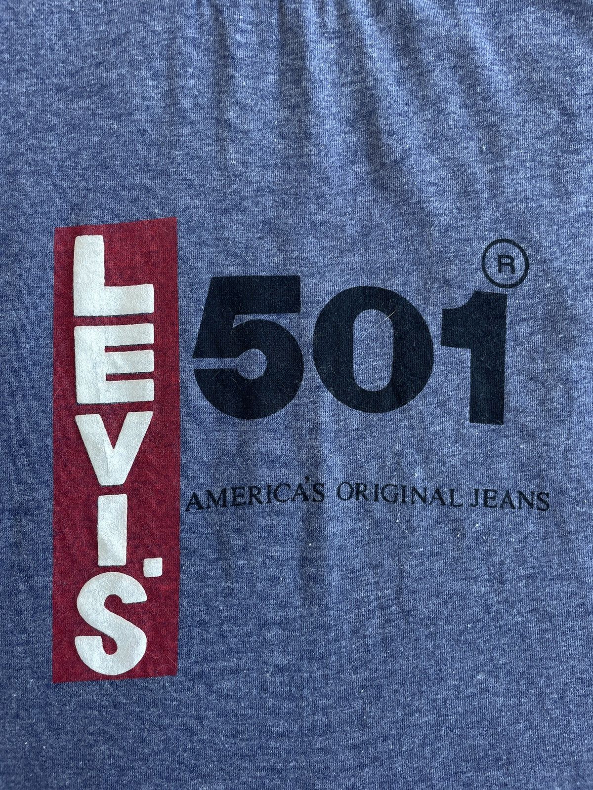 Levi's 90s Levi’s 501 Big E T-Shirt Size US M / EU 48-50 / 2 - 3 Thumbnail