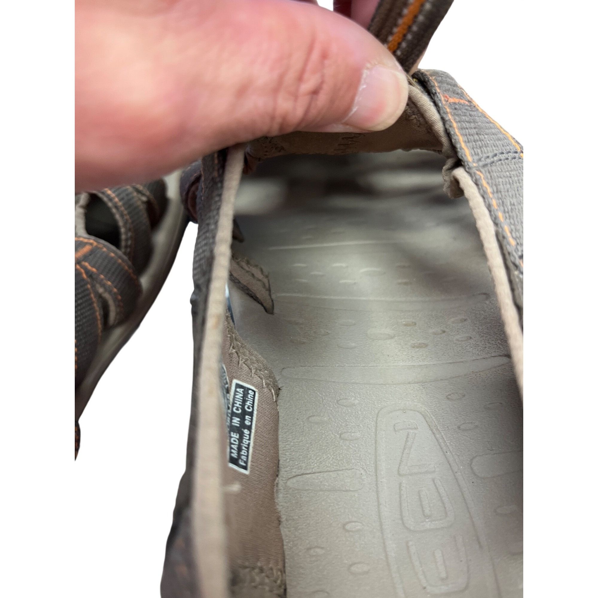 KEEN Keen mens brown leather waterproof hiking water sandals shoe Size US 13 / EU 46 - 7 Thumbnail