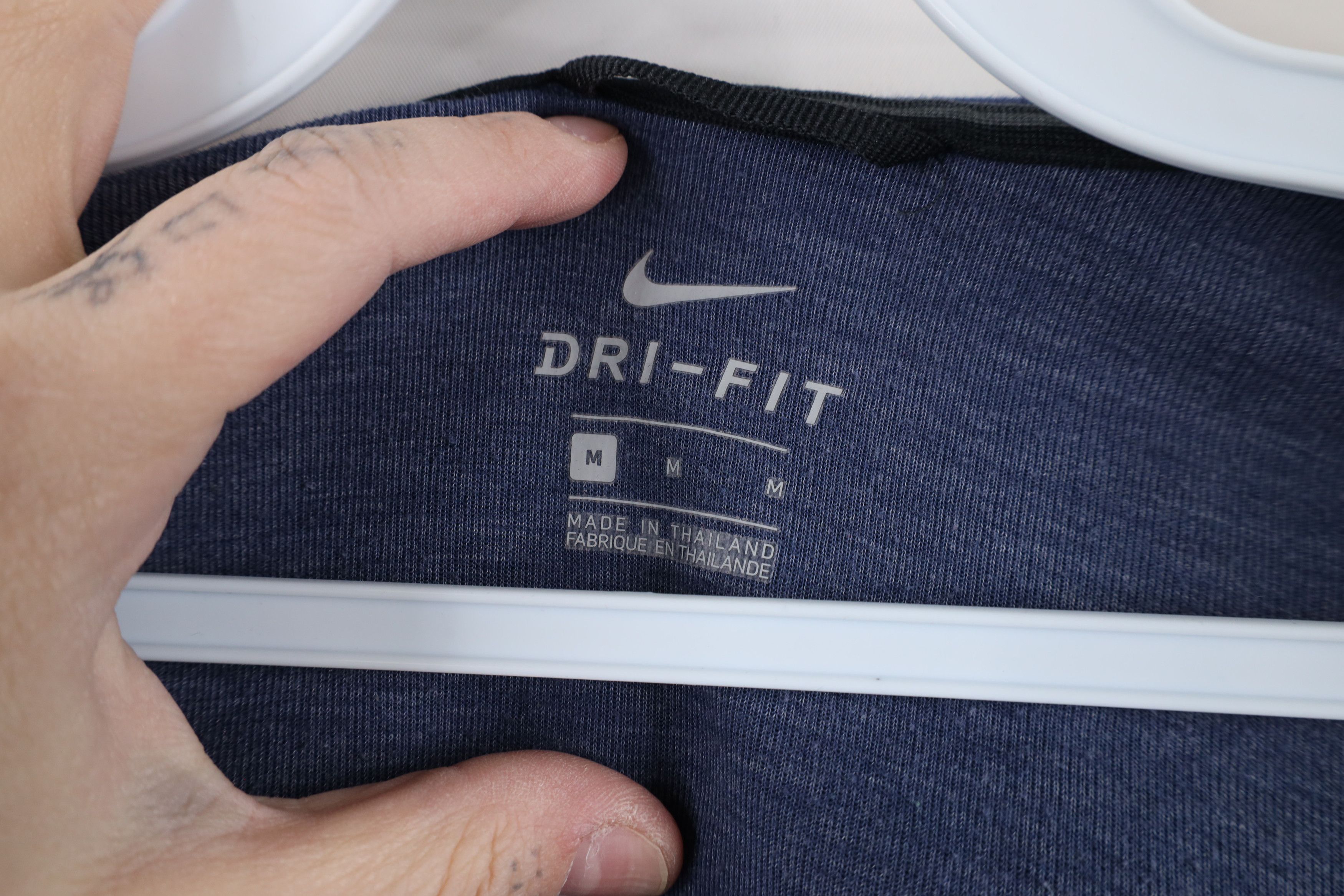Nike × Vintage Nike Big Swoosh Logo Tech Fleece Full Zip Hoodie Sweatshirt Size US M / EU 48-50 / 2 - 11 Thumbnail