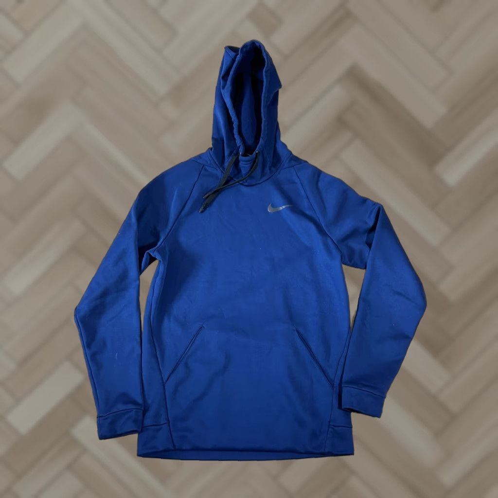 Nike Nike Sportswear Hoodie Men Small Therma Blue Mock Neck Full Zip S Regular Polyester Fleece Long Sleeve Blue Size US S / EU 44-46 / 1 - 1 Thumbnail